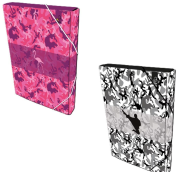 Opakowanie Teczka Box A4 na gumkę Camouflage mix