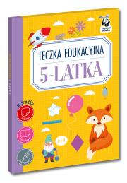 Okładka książki Teczka edukacyjna 5-latka. Kapitan Nauka