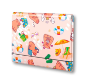 Teczka łamana A4 na gumkę Kapibara plaża PENMATE. Wydawca: Penmate. Dadada.pl Opakowanie Teczka łamana A4 na gumkę Kapibara plaża PENMATE