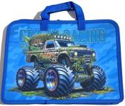 Teczka-torba A4+zapinana na zamek z rączką Monster. Wydawca: Fresh. Dadada.pl Opakowanie Teczka-torba A4+zapinana na zamek z rączką Monster