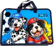 Teczka-torba A4+ zapinana na zamek z rączką Pieski. Wydawca: Fresh. Dadada.pl Opakowanie Teczka-torba A4+ zapinana na zamek z rączką Pieski