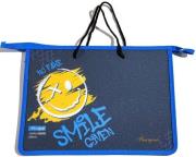 Teczka-torba A4+ zapinana na zamek z rączką Uśmiec. Wydawca: Fresh. Dadada.pl Opakowanie Teczka-torba A4+ zapinana na zamek z rączką Uśmiec