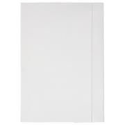 Opakowanie Teczka z gumką A4 biała papierowa