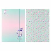 Opakowanie Teczka z gumką A4 Bubble Tea mix