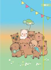 Teczka z gumką A4+ Kapibara HAPPY COLOR. Wydawca: GDD. Dadada.pl Opakowanie Teczka z gumką A4+ Kapibara HAPPY COLOR