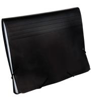 Opakowanie Teczka z przegródkami A5 9115C czarna GRAND