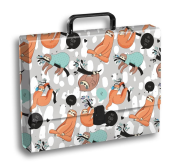 Teczka z rączką A4 Leniwce PENMATE. Wydawca: Penmate. Dadada.pl Opakowanie Teczka z rączką A4 Leniwce PENMATE