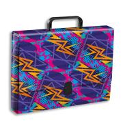 Opakowanie Teczka z rączką A4 zygzaki PENMATE