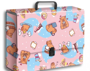 Teczka z rączką B4 jumbo Kapibara food PENMATE. Wydawca: Penmate. Dadada.pl Opakowanie Teczka z rączką B4 jumbo Kapibara food PENMATE