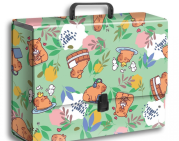 Teczka z rączką B4 jumbo Kapibara łąka PENMATE. Wydawca: Penmate. Dadada.pl Opakowanie Teczka z rączką B4 jumbo Kapibara łąka PENMATE