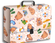 Teczka z rączką B4 jumbo Kapibara plaża PENMATE. Wydawca: Penmate. Dadada.pl Opakowanie Teczka z rączką B4 jumbo Kapibara plaża PENMATE