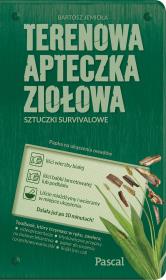 Terenowa apteczka ziołowa. Autor: Bartosz Jemioła. Dadada.pl Okładka książki Terenowa apteczka ziołowa