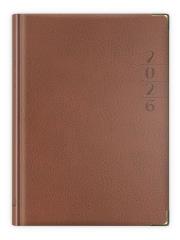 Terminarz 2026 B6 lux złocony brązowy. Wydawca: Edycja Świętego Pawła. Dadada.pl Opakowanie Terminarz 2026 B6 lux złocony brązowy