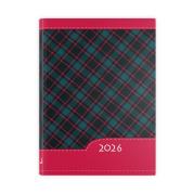 Terminarz 2026 B7 kratka czerwona. Wydawca: Edycja Świętego Pawła. Dadada.pl Opakowanie Terminarz 2026 B7 kratka czerwona