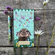 Opakowanie Terminarz 2026 kieszonkowy Króliczek