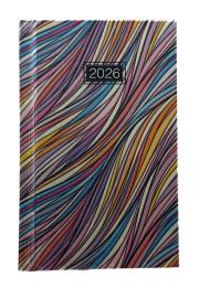Opakowanie Terminarz 2026 tygodniowy 8x13cm metalic MIX