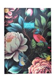 Opakowanie Terminarz 2026 tygodniowy A4 metalic połysk MIX