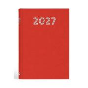 Opakowanie Terminarz 2027 A5 standard czerwony