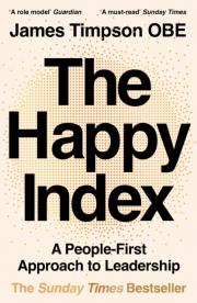 Okładka książki The Happy Index. A People-First Approach to Leadership wer. angielska