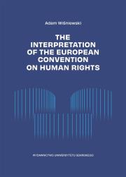 Okładka książki The Interpretation of the European Convention