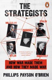 The Strategists. Autor: O'Brien Phillips Payson. Dadada.pl Okładka książki The Strategists