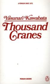 Thousand Cranes. Autor: Yasunari Kawabata. Dadada.pl Okładka książki Thousand Cranes