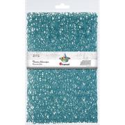 Opakowanie Tkanina dekoracyjna turkusowa 60x50cm