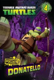 Okładka książki TMNT Wojownicze Żółwie Ninja. Początki 4 - uszkodzone