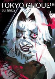 Tokyo Ghoul:re T.3. Autor: Sui Ishida. Dadada.pl Okładka książki Tokyo Ghoul:re T.3