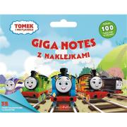 Okładka książki Tomek i Przyjaciele. Giga notes z naklejkami
