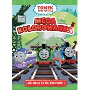 Okładka książki Tomek i Przyjaciele Mega kolorowanka