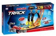 Tor wyścigowy z dwoma autami w zestawie SN008  AN01. Wydawca: Smily Play. Dadada.pl Opakowanie Tor wyścigowy z dwoma autami w zestawie SN008  AN01