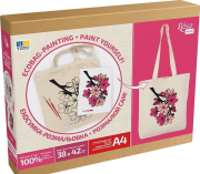 Torba do malowania Flowers 38x42cm. Wydawca: Rosa. Dadada.pl Opakowanie Torba do malowania Flowers 38x42cm