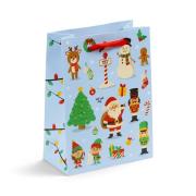 Opakowanie Torba na prezenty Christmas Friends rozmiar L