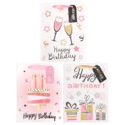 Torba prezentowa Party 18x23x10cm mix STRIGO. Wydawca: Strigo. Dadada.pl Opakowanie Torba prezentowa Party 18x23x10cm mix STRIGO