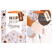 Torba prezentowa Party 18x23x10cm mix STRIGO. Wydawca: Strigo. Dadada.pl Opakowanie Torba prezentowa Party 18x23x10cm mix STRIGO