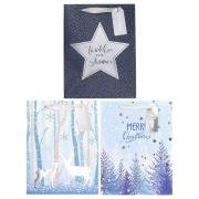 Torba prezentowa Święta 18x23x10cm mix STRIGO. Wydawca: Strigo. Dadada.pl Opakowanie Torba prezentowa Święta 18x23x10cm mix STRIGO