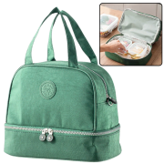 Torba termiczna izolacyjna zielona 27cm. Wydawca: Leantoys. Dadada.pl Opakowanie Torba termiczna izolacyjna zielona 27cm