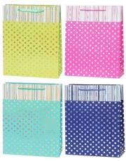 Opakowanie Torebka Lux 30x42x12cm kropki mix ROZETTE