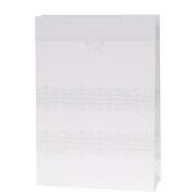 Opakowanie Torebka lux brokat A4 biała