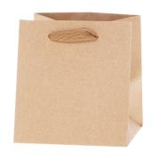 Okładka książki Torebka Lux kraft 14x13x13cm szerokie dno ROZETTE