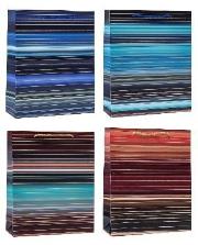 Opakowanie Torebka ozdobna 18x23x8cm hot-stamp mix ROZETTE