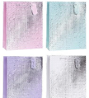 Opakowanie Torebka ozdobna 18x23x8cm hot-stamp mix ROZETTE