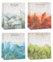 Opakowanie Torebka ozdobna 26x32x10cm brokat mix ROZETTE