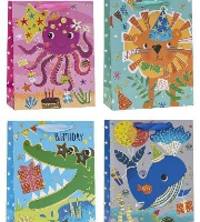 Opakowanie Torebka ozdobna 26x32x10cm dziecięce mix ROZETTE