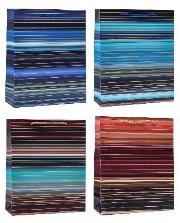 Opakowanie Torebka ozdobna 26x32x10cm hot-stamp mix ROZETTE