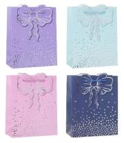 Opakowanie Torebka ozdobna 26x32x10cm hot-stamp mix ROZETTE