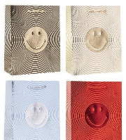 Opakowanie Torebka ozdobna 26x32x10cm hot-stamp mix ROZETTE