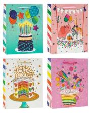 Opakowanie Torebka ozdobna 26x32x10cm mix ROZETTE