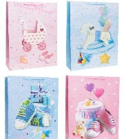 Torebka ozdobna 43x55x15cm szerokie dno mix. Wydawca: ROZETTE. Dadada.pl Opakowanie Torebka ozdobna 43x55x15cm szerokie dno mix